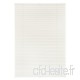 Lichtblick Store plissé avec système de Fixation sans perçage  tendu  Polyester  Weiß  85 cm x 130 cm - B015RKFKNE